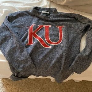 Woolly Threads KU sweatshirt